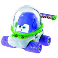 Disney Cars Drive in Cars Character Vehicle Inspired by Disney Pixar Movie Cars ~ Buzz Lightyear Racecar ~ White, Purple and Green Car with Tail Fin