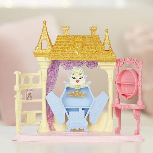 디즈니 Disney Princess Royal Chambers Playset and Belle Doll, Royal Clips Fashion, One Clip Skirt