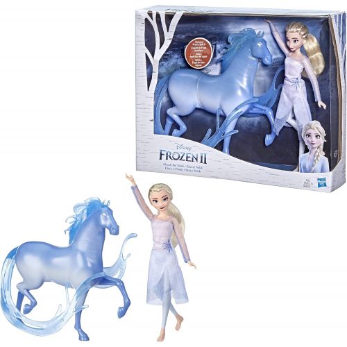 디즈니 Disney Frozen Disneys Frozen 2 Elsa Doll and Nokk Figure, Toy for Kids 3 and Up