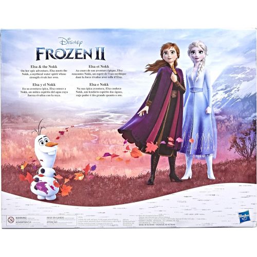 디즈니 Disney Frozen Disneys Frozen 2 Elsa Doll and Nokk Figure, Toy for Kids 3 and Up