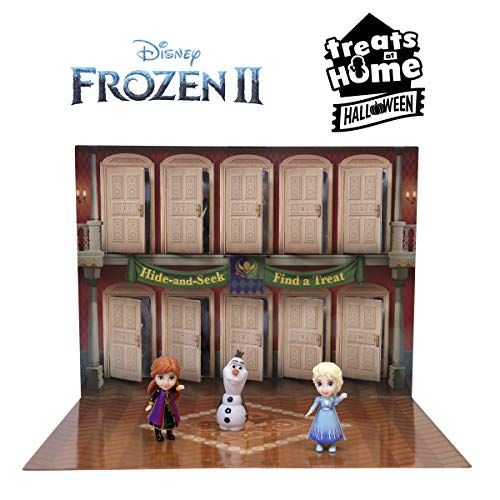 디즈니 Disney Frozen 2 Arendelle Kids Halloween Hide and Seek Game with 10 Dolls