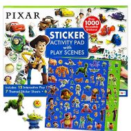 Disney Pixar Ultimate Sticker Activity Pad ~ Over 1000 Pixar Stickers Featuring Cars, Finding Nemo, Toy Story, Monsters Inc. and More!