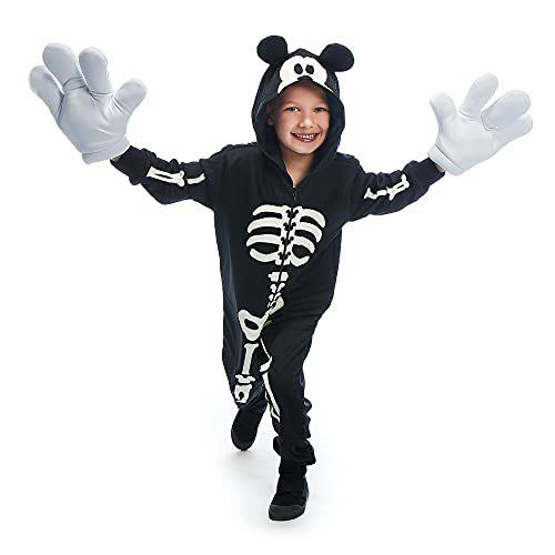 디즈니 Disney Mickey Mouse Glow in The Dark Skeleton Costume for Boys