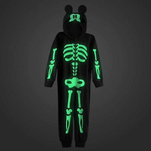 디즈니 Disney Mickey Mouse Glow in The Dark Skeleton Costume for Boys