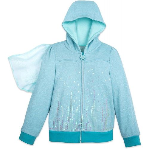 디즈니 Disney Elsa Costume Hoodie for Girls ? Frozen 2