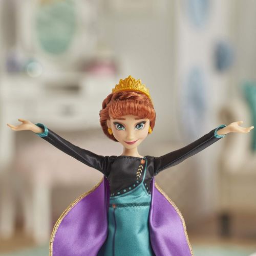 디즈니 Disney Frozen Musical Adventure Anna Singing Doll, Sings Some Things Never Change Song from 2 Movie, Anna Toy for Kids