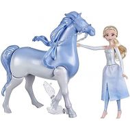 Disney Frozen 2 Elsa and Swim and Walk Nokk, Toy for Kids, Frozen Dolls Inspired 2