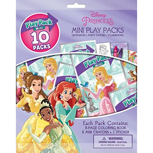 디즈니 Disney Princess Mini Coloring Play Packs Bendon 41877