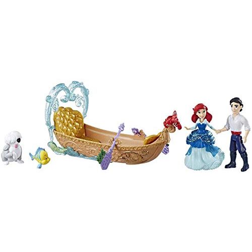 디즈니 Disney Princess Evening Boat Ride, Ariel and Prince Eric Dolls