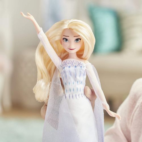 디즈니 Disney Frozen Musical Adventure Elsa Singing Doll, Sings Show Yourself Song from Disneys Frozen 2 Movie, Elsa Toy for Kids