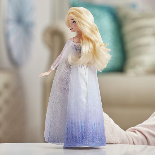 디즈니 Disney Frozen Musical Adventure Elsa Singing Doll, Sings Show Yourself Song from Disneys Frozen 2 Movie, Elsa Toy for Kids