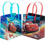 Disney Car Mcqueen Lightning 12 Premium Quality Party Favor Reusable Goodie Small Gift Bags 6