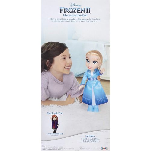 디즈니 Disney Frozen 2 Elsa Travel Doll 14 Inches Tall