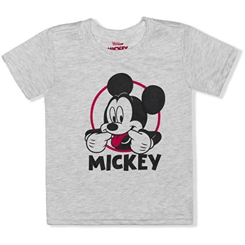 디즈니 Disney Mickey Mouse Boys 3 Piece T Shirt and Jogger Pant Set