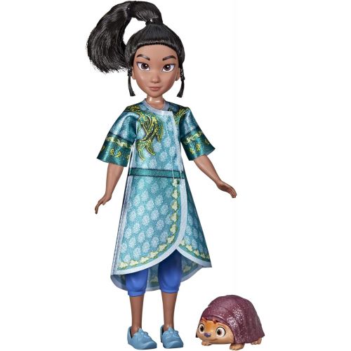 디즈니 Disney Princess Disneys Raya and The Last Dragon Young Raya and Namaari Fashion Dolls 2 Pack, Fashion Doll Clothes, Toy for Kids 3 and up