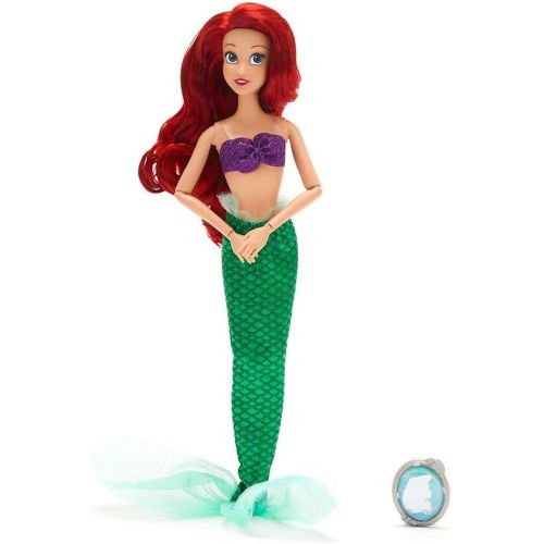 디즈니 Disney Ariel Classic Doll with Pendant ? The Little Mermaid ? 11 ½ Inches