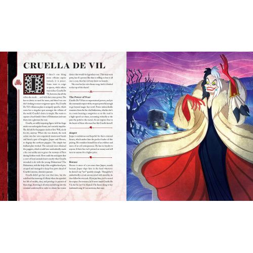 디즈니 Disney Villains: A Portrait of Evil: Historys Wickedest Luminaries (Books About Disney Villains)