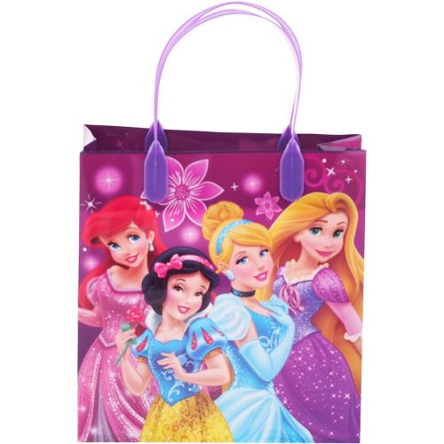 디즈니 Princess Disney 12 Premium Quality Party Favor Reusable Medium Plastic Gift Goodie Bags 8