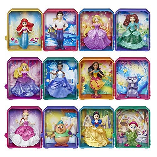 디즈니 Disney Princess Royal Stories, Figure Surprise Blind Box with Favorite Disney Characters, Toy for 3 Year Olds & Up, 2 Disney Dolls