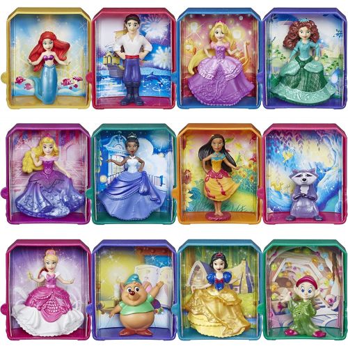 디즈니 Disney Princess Royal Stories, Figure Surprise Blind Box with Favorite Disney Characters, Toy for 3 Year Olds & Up, 2 Disney Dolls