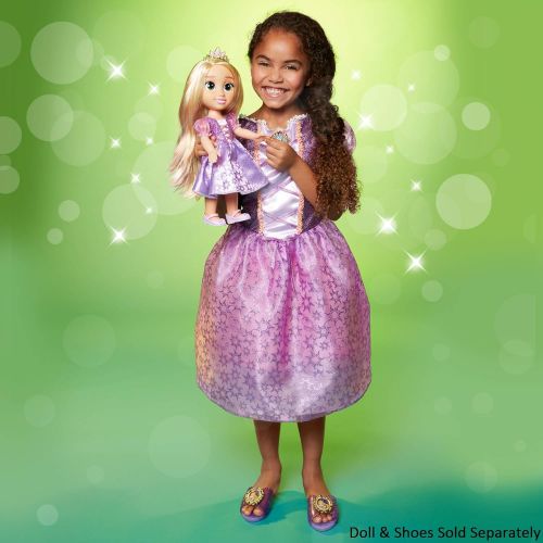 디즈니 Disney Princess Rapunzel Dress Costume for Girls, Perfect for Party, Halloween Or Pretend Play Dress Up