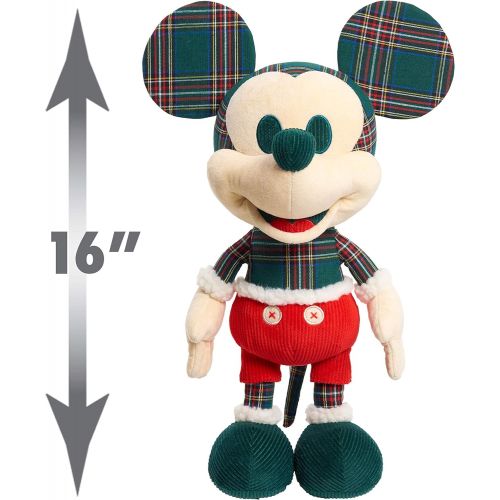 디즈니 Disney Year of the Mouse Collector Plush, Holiday Spirit Mouse Mickey, Amazon Exclusive by Just Play