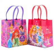 Disney Princess Paradise Reusable Party Favor Goodie Small Gift Bags (12 Bags)