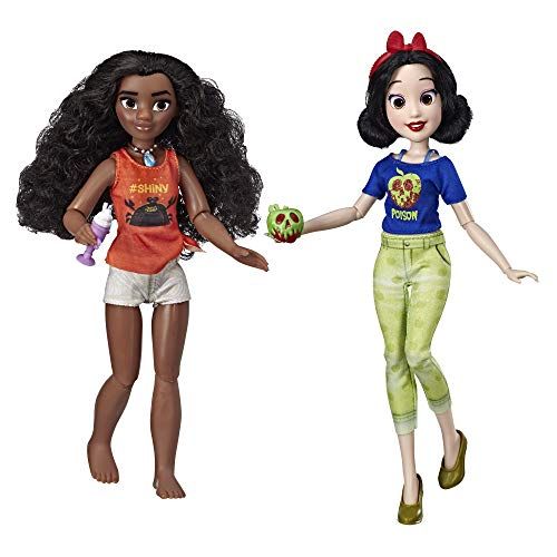 디즈니 Disney Princess Ralph Breaks The Internet Movie Dolls, Moana & Snow White Dolls with Comfy Clothes & Accessories