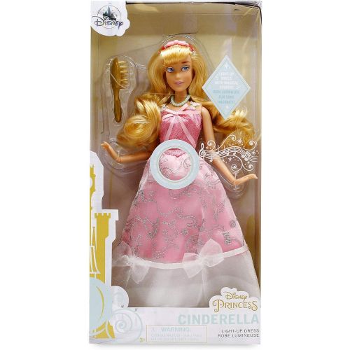 디즈니 Disney Cinderella Premium Doll with Light Up Dress 11 Inches