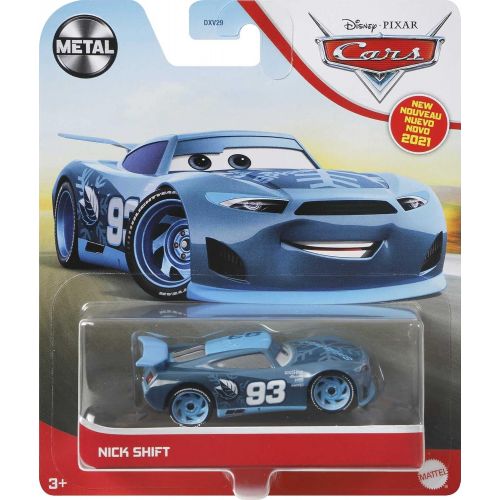 디즈니 Disney Cars Disney and Pixar Cars Nick Shift Die Cast Vehicle, 1:55 Scale Fan Favorite Character Vehicle for Racing and Storytelling Fun, Gift for Kids Ages 3 Years and Older