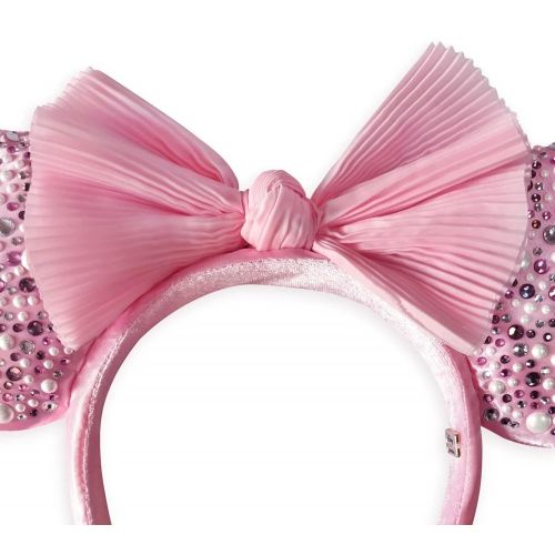 디즈니 Disney Parks Exclusive Minnie Mouse Ears Headband Bauble Barr Pink