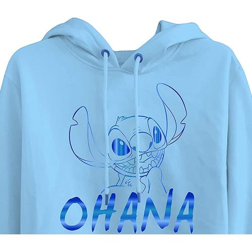 디즈니 Disney Ladies Lilo and Stitch Sweatshirt Ladies Classic Lilo and Stitch Hoodie