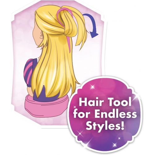 디즈니 Disney Princess Deluxe Rapunzel Styling Head, 13 pieces, by Just Play