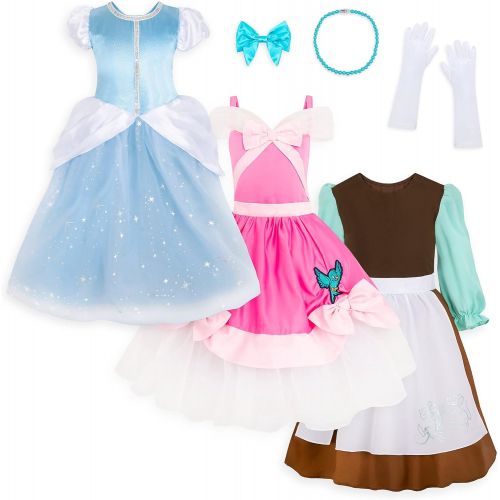 디즈니 Disney Cinderella Live Your Story Costume Set for Girls