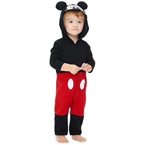 디즈니 Disney Mickey Mouse Hooded Costume Coverall (Runs Large, Order 1 Size up)