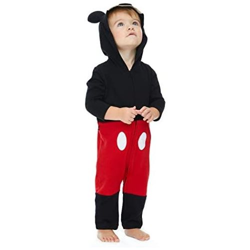 디즈니 Disney Mickey Mouse Hooded Costume Coverall (Runs Large, Order 1 Size up)