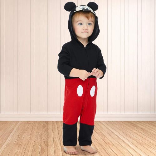 디즈니 Disney Mickey Mouse Hooded Costume Coverall (Runs Large, Order 1 Size up)