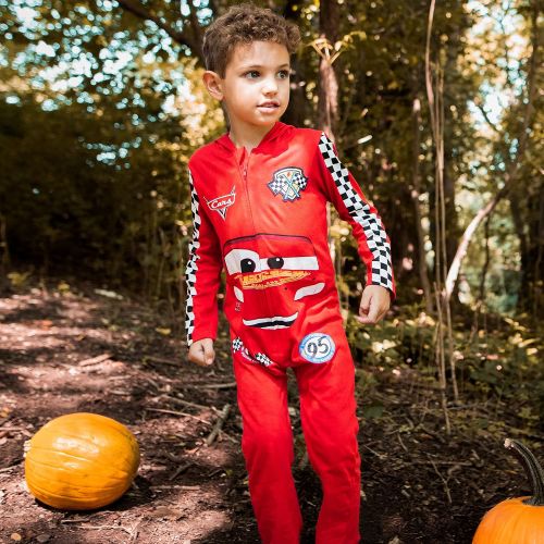 디즈니 Disney Cars Boys Lightning McQueen Costume Coverall