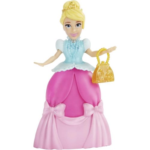 디즈니 Disney Princess Secret Styles Fashion Surprise Cinderella, Mini Doll Playset with Extra Clothes and Accessories, Toy for Girls 4 and Up