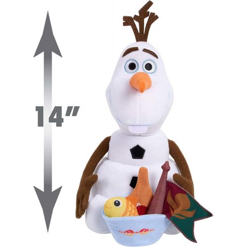 디즈니 Disney Frozen Find My Nose 14 inch Olaf Plush, by Just Play