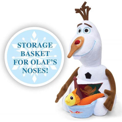 디즈니 Disney Frozen Find My Nose 14 inch Olaf Plush, by Just Play