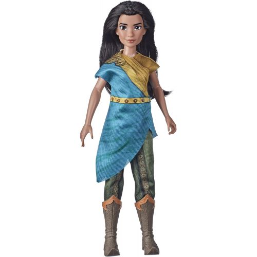 디즈니 Disney Princess Disney Raya and The Last Dragon Rayas Adventure Styles, Fashion Doll with Clothes, Shoes, and Sword Accessory, Toy for Kids 3 Years and Up