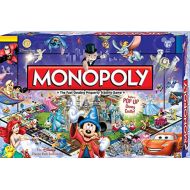 Disney Theme Park Monopoly Board Game. Own it All As You Buy Your Favorite Disney Attractions. Disney Theme Park Edition III. Features Pop Up Disney Castle