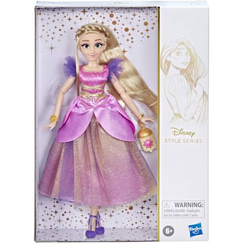 디즈니 Disney Princess Style Series 10 Rapunzel, Contemporary Style Fashion Doll, Clothes and Accessories, Collectable Toy for Girls 6 Years and Up