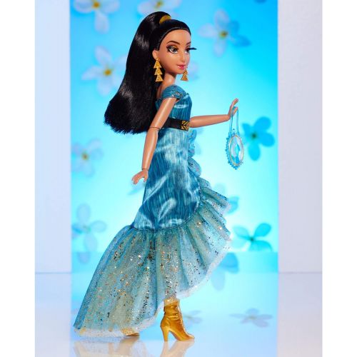 디즈니 Disney Princess Style Series Jasmine Fashion Doll, Contemporary Style Full Length Dress, Earrings, Purse, and Shoes, Toy for Girls 6 and Up