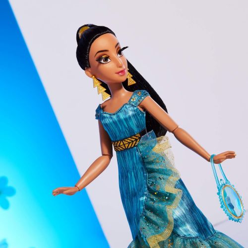 디즈니 Disney Princess Style Series Jasmine Fashion Doll, Contemporary Style Full Length Dress, Earrings, Purse, and Shoes, Toy for Girls 6 and Up