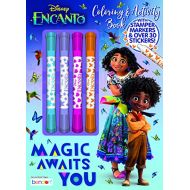 Disney Encanto 48 Page Coloring and Activity Book with 4 Stamper Markers Paperback 51723 Bendon