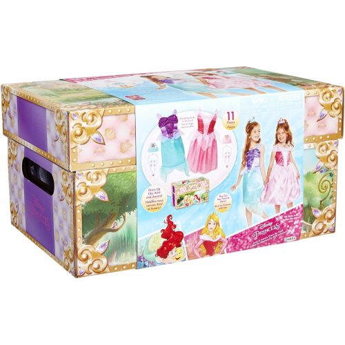 디즈니 Disney Princess Ariel & Aurora Dress Up Trunk Pretend Play Toys