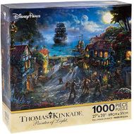 Disney Parks Exclusive Thomas Kinkade Pirates of Caribbean 27x20 1000 Pc. Puzzle