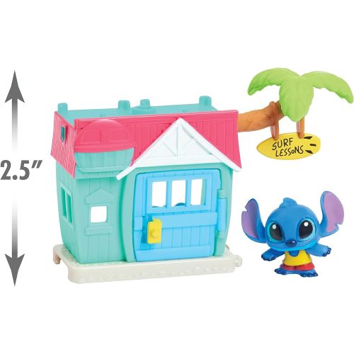 디즈니 Disney Doorables Mini Playset Stitch’s Surf Shack, by Just Play